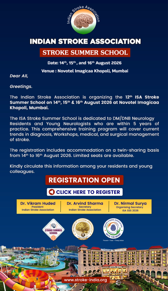 Stroke Summer School Flyer